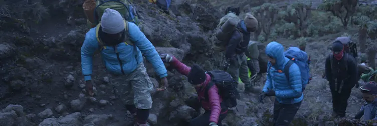 Barranco Camp to Karanga Camp